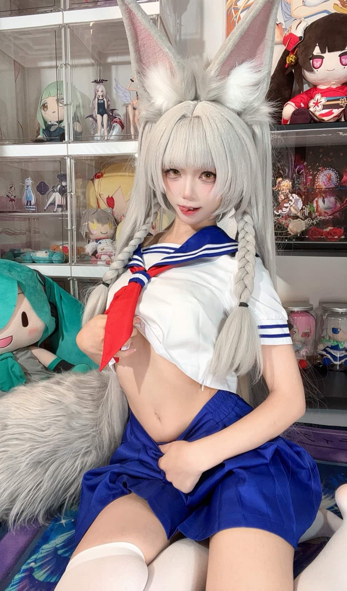 白栎Shirly 4套 全套写真图集视频下载 偶像派2245插图1
