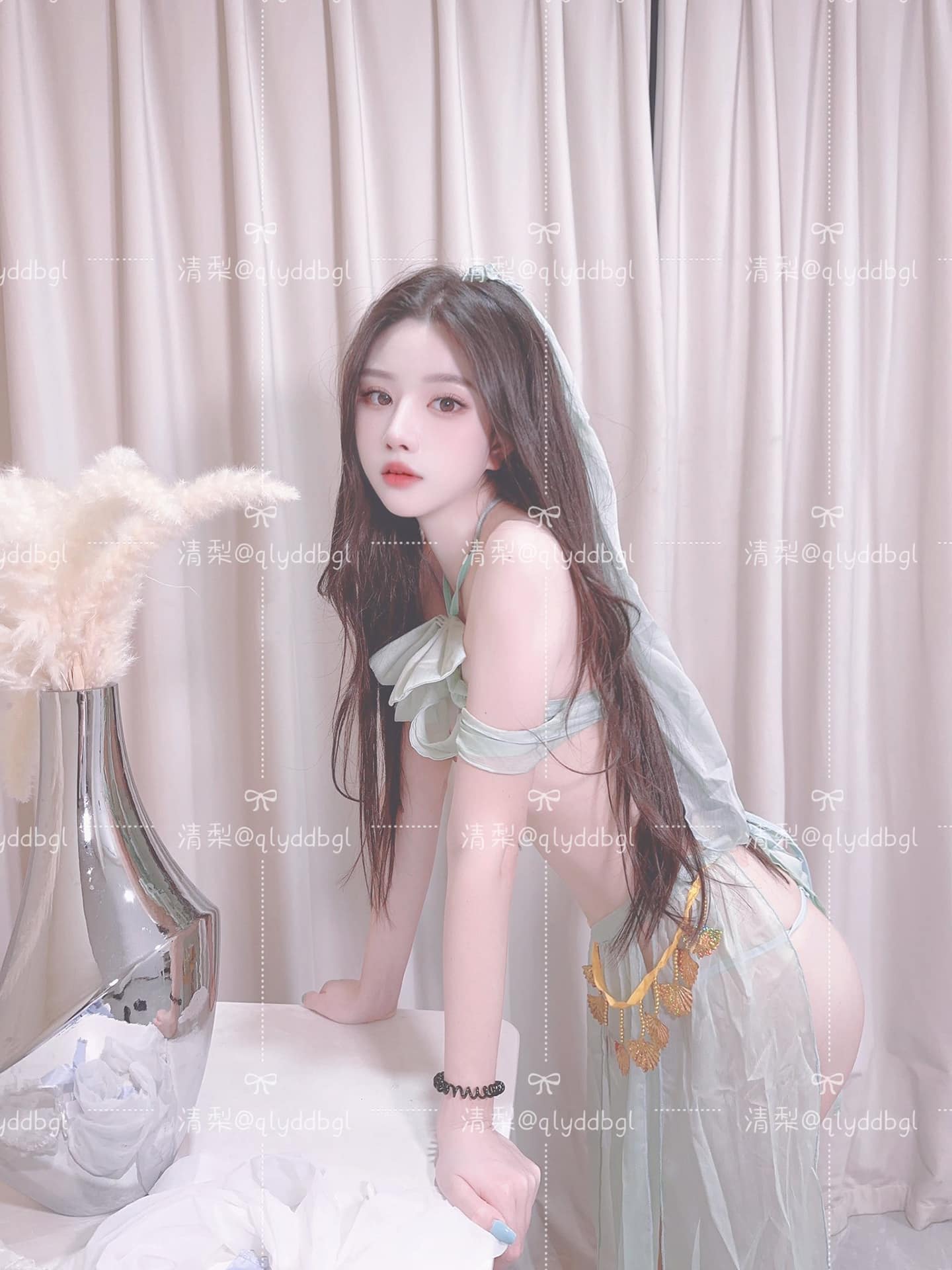 清梨(阿梨,qlyddbgl) 1套 全套写真图集视频下载 偶像派2289插图1